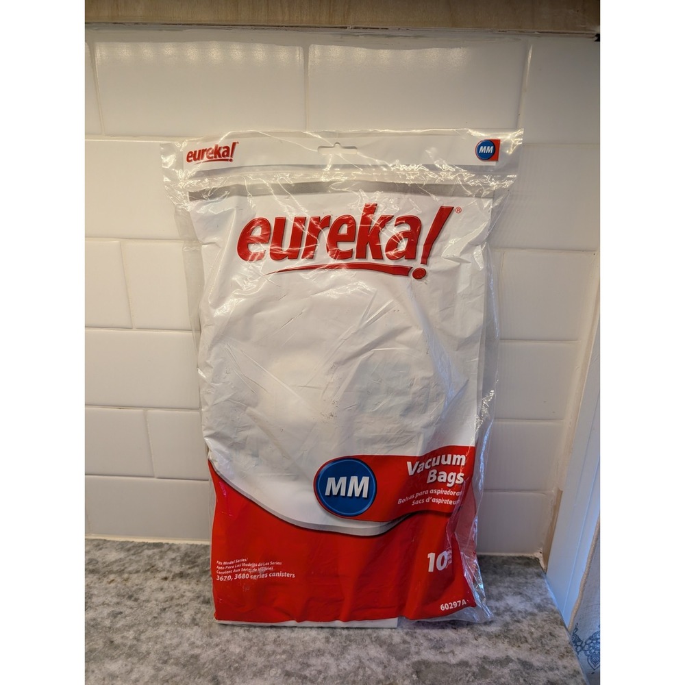 Eureka 60297A MM Style Vacuum Bags - 10 Pack For 3670/3680 Series Canister‎ Vacs